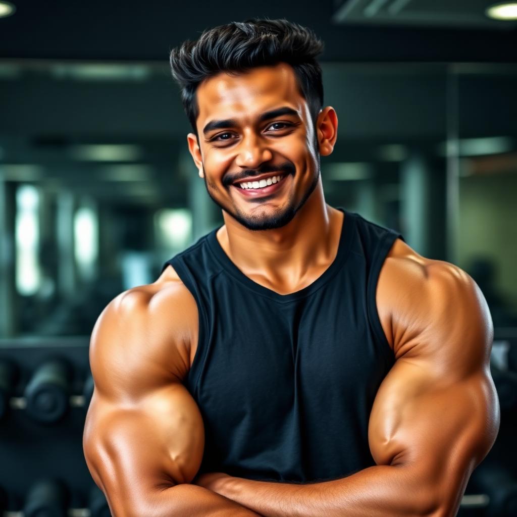 Gym Bro avatar portrait